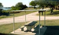 View from cabins and campground - Lake Whitney Marina