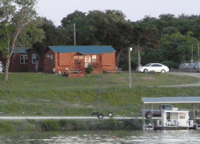 Two bedroom cabin - Lake Whitney Marina