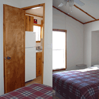 Two bedroom cabin - Lake Whitney Marina