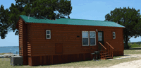 Two bedroom cabin - Lake Whitney Marina