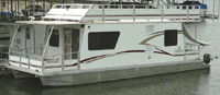 Docks, slips, and cabins - Lake Whitney Marina