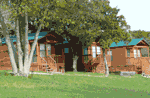 Modern cabins - Lake Whitney Marina