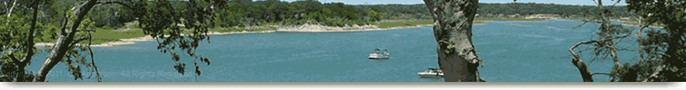 View from Lake Whitney Marina @ Juniper Cove