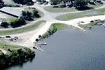 Boat ramps at Lake Whitney Marina